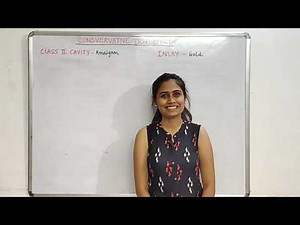 Class 2 Cavity for Amalgam v/s Inlay Cavity for Gold Restoration