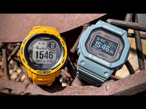 Walk with Garmin or Casio? (G-Shock VS. Instinct)
