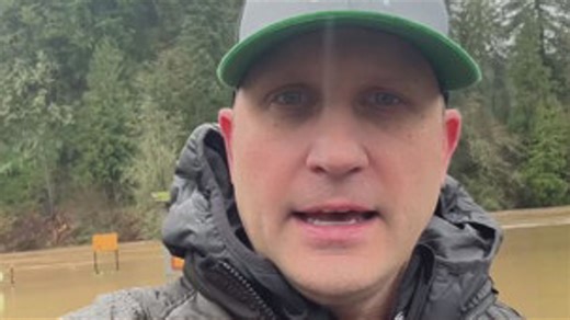 Local streams and rivers seeing minor flooding from heavy rain