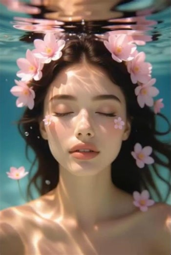 Beautiful Lady Underwater #beautiful #lady #ocean #swimming #gravitydefying