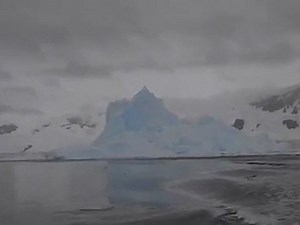 Exploding iceberg in Antarctica!