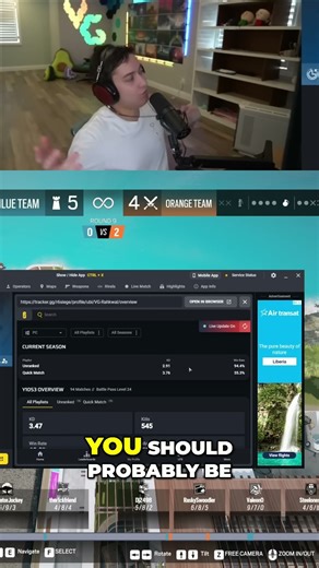 95% Win Rate?! Cheater Exposed on TRN Tracker & R6 Ban Mystery! #shorts