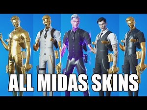 ALL Midas Skins with Edit Styles