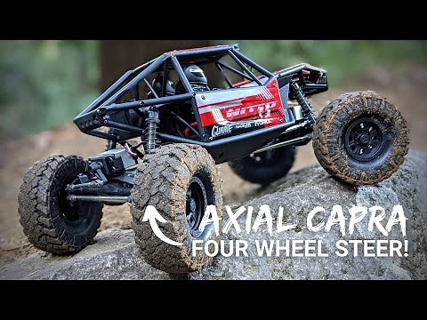 Axial Capra 1.9 4WS Edition: Steer with all four wheels!