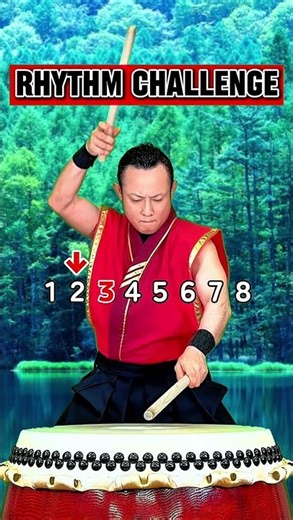 リズムチャレンジ！#rhythmchallenge リズムチャレンジ#Japanese drum basics 和太鼓基本#Japanesedrum 和太鼓 #kotetsu 小鉄