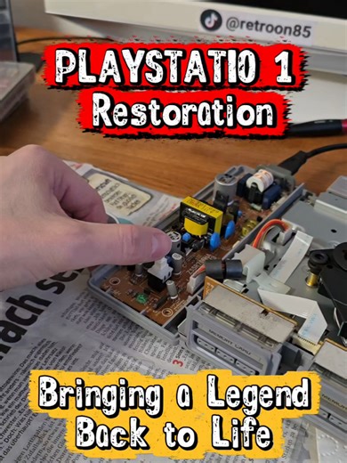 Bringing a Legend Back to Life: PS1 Restoration