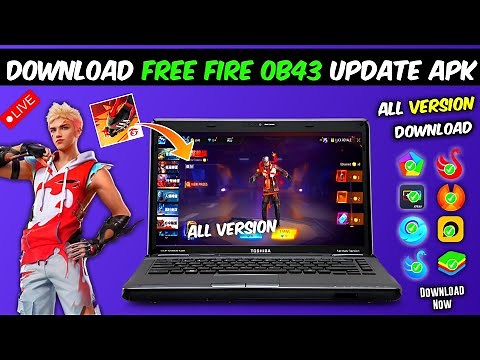 How to Download Free Fire New Update OB43 Apk+Obb & Free fireX86 (Normal Version) + (Amazon Version)