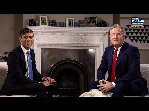 MONDAY: Piers Morgan Interviews Prime Minister Rishi Sunak - Round 2!