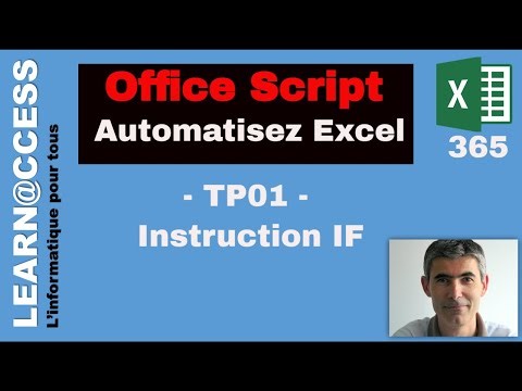 Office Script - TP01: Test the existence of a sheet in a workbook