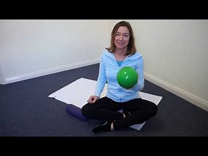 Neck Exercises with a Mini-ball