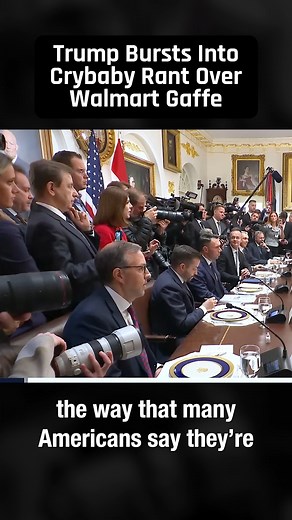 1.8M views · 15K reactions | Trump bursts into crybaby rant over Walmart pricing gaffe | The Ring of Fire | Facebook