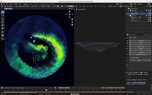 1.5K views · 41 reactions | Blender's long-awaited simulation nodes are coming to Blender 3.6. The initial version of the node-based simulation framework is now available in daily builds of the open-source 3D app: https://www.cgchannel.com/2023/05/blenders-new-simulation-nodes-are-coming-in-blender-3-6/ | CGchannel | Facebook