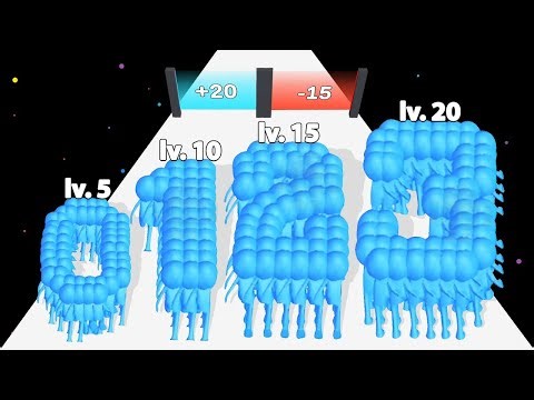 COUNT MASTERS 3D - ASMR Math Games Stickman Run & Merge Gameplay Walkthrough New Update!