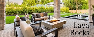 How to Arrange Lava Rock on a Gas Fire Pit? | DreamCast Design and Production
