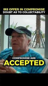 WARNING: IRS Offer in Compromise EXPLAINED | AVOID Getting SCAMMED