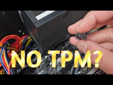 Gigabyte motherboard TPM Install