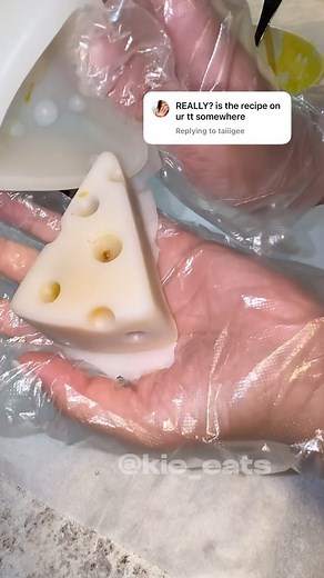 Homemade Wax Candy 🍬 The wax I used is in my BlO - yes, it’ll be chewy after the wax warms up in your mouth from being frozen 🥶 Frozen Wax Candy #waxcandy #waxcandyasmr #asmr #creatorsearchinsights #asmrfood #fyp #homemadewaxcandy making wax candy at home | kie.eats