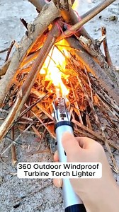 360° Outdoor Windproof Turbine Torch Lighter #lighter #torch #torches #torchlight #tricks #viralreelschallenge #fbviral #facts #reelsfbviral #dailylifehack | chotanawab | Facebook