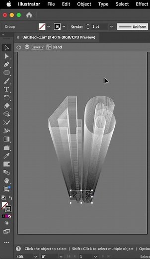 How to Use the Blend Tool In Adobe Illustrator