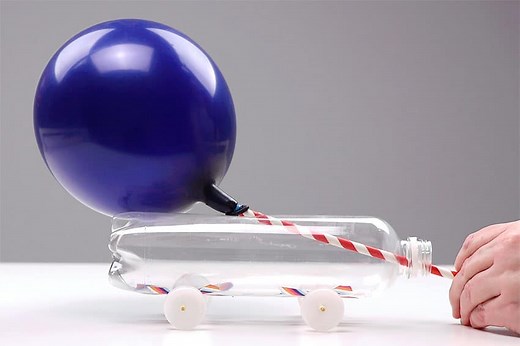 Balloon Car | How to Make a Balloon Powered Car