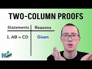 How to Write Two-Column Proofs! [Geometry]