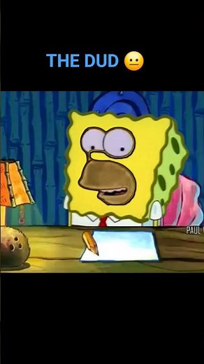 The Dud #memes #funnymemes #funny #spongebob #simpsons