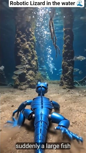 Robotic Lizard Discovers Fish in a Hidden Underground Cave 😲