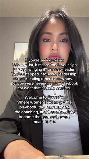 You got promoted. Congrats. But no one taught you how to lead at this level. Most new senior leaders default back to doing the work… instead of learning how to set direction, build structure, and lead other leaders. That’s where the doubt creeps in. That’s where burnout starts. Inside Executiv’s New Leaders Program, you learn how to: • Shift from doer → leader • Lead team meetings with confidence • Build trust and psychological safety • Set expectations and accountability • Navigate politics and