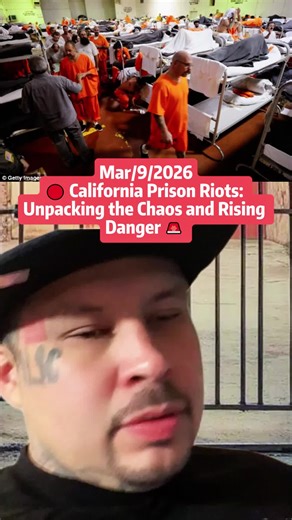 Inside the Rising Chaos: California Prison Riots Uncovered! 🚨😳 #PrisonLife #CaliforniaRiots #BreakingNews #SocialIssues #fyp #viral