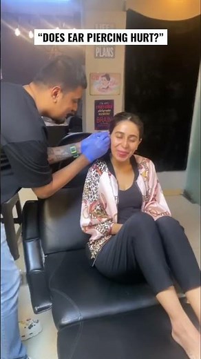 Does ear piercing hurt? | Pain Tolerance | Piercing Reaction | Pain Threshold