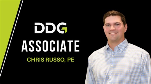 🌟 Congratulations to Chris on his promotion to Associate! Chris’ journey with DDG began in 2018 as an intern, and it was clear from the start that he brought talent, drive, and a strong commitment to excellence. Shortly after, he joined the team full time as an Assistant Project Manager, quickly making an impact through his hard work and thoughtful approach. By 2021, Chris stepped into the role of Project Manager, taking on greater responsibility and strengthening relationships with both client