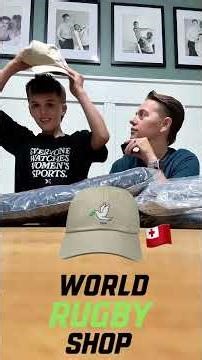 My New On-Air & Travel Wardrobe! | World Rugby Shop Unboxing & Review - SHORT