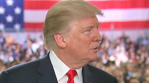 Trump's flag ceremony joke sparks debate