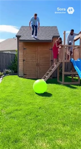 Adults vs. The Unstoppable Bouncing Ball! #funny #shorts