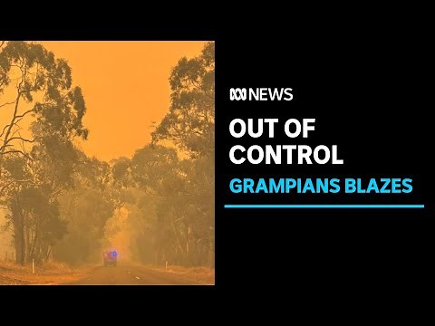 Victorian bushfires threaten Grampians communities | ABC News