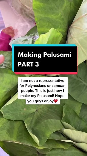 Palusami Recipe with Coconut Milk - Samoan Cooking Tutorial