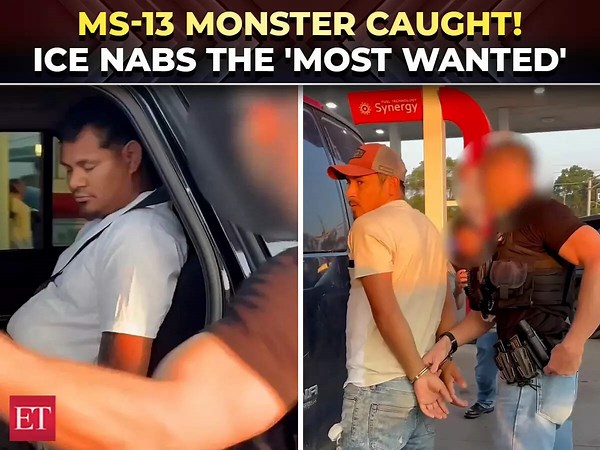 ICE captures deadly MS-13 gang member after Maryland Police let him go | US immigration crackdown
