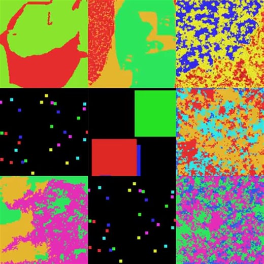 Excited to release our new work: Petri Dish Neural Cellular Automata!Article: https://lnkd.in/g6U6wgy2We investigate how multi-agent NCAs can develop into artificial life 🦠 exhibiting complex… | David Ha