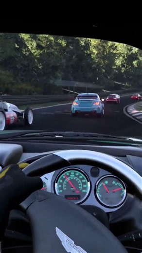 2001 Aston Martin V12 Vanquish Track Day at The Nordschleife ‎⁨@autosim7⁩