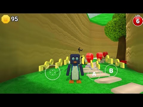 Penguin in Secret Place - Super Bear Adventure Multiplayer Gameplay Walkthrough