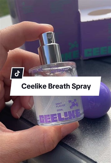 The easiest way to keep it fresh this mistletoe season 🫶🏼👀#ceelike #breathspray #oralcare #tiktokshopblackfriday #tiktokshopcreatorpicks
