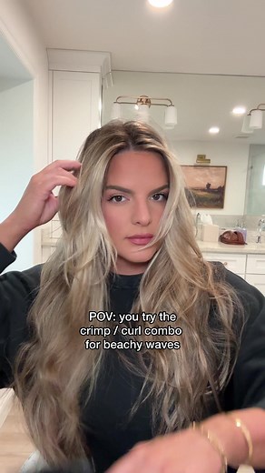 Crimp and Curl Combo: How to Achieve Beach Waves with a Waver