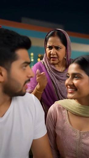 Sharam karo jawaan nannd ghar main hai #husbandwife #shorts #viral