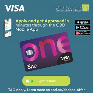 Apply and get approved in minutes through the CBD Mobile App | Commercial Bank of Dubai | Facebook