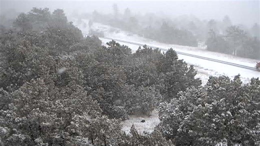 Road closures scattered in Arizona's High Country due to severe snow storm