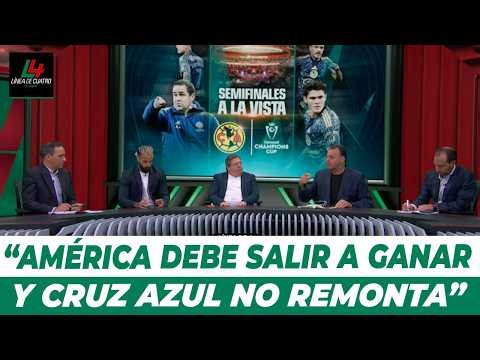 LINE OF 4 🔥 Will America and Cruz Azul advance in Concacaf or fail? | Hot Debate I TUDN