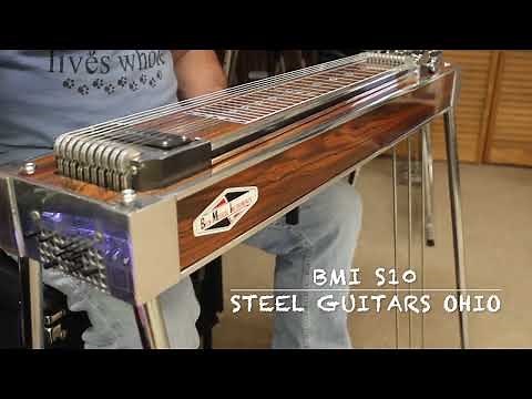 BMI S10 Pedal Steel Guitar - OL' 55 Video Demonstration