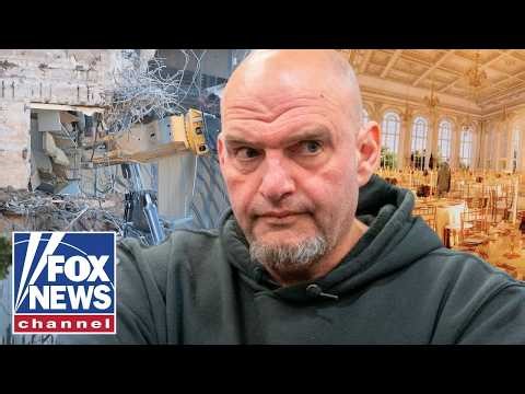 Fetterman reveals if he backs building White House ballroom after WHCA Dinner shooting