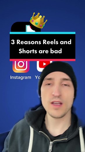 Why Reels and Shorts sucks: an analysis #tiktokban #reels #shorts #facebook #youtube #greenscreen