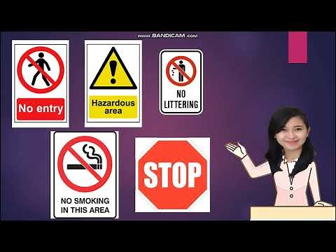 Signs and Symbols grade 1